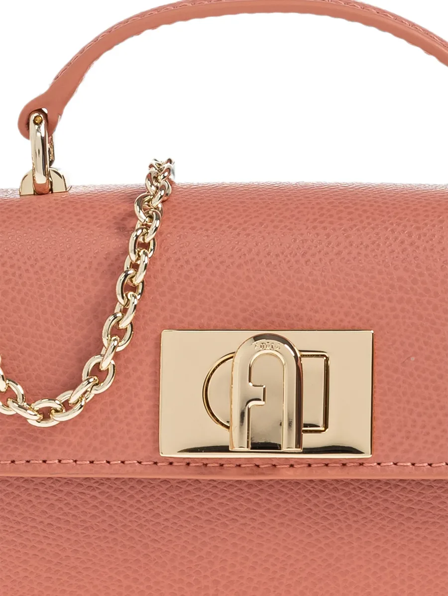logo-plaque leather mini bag 11