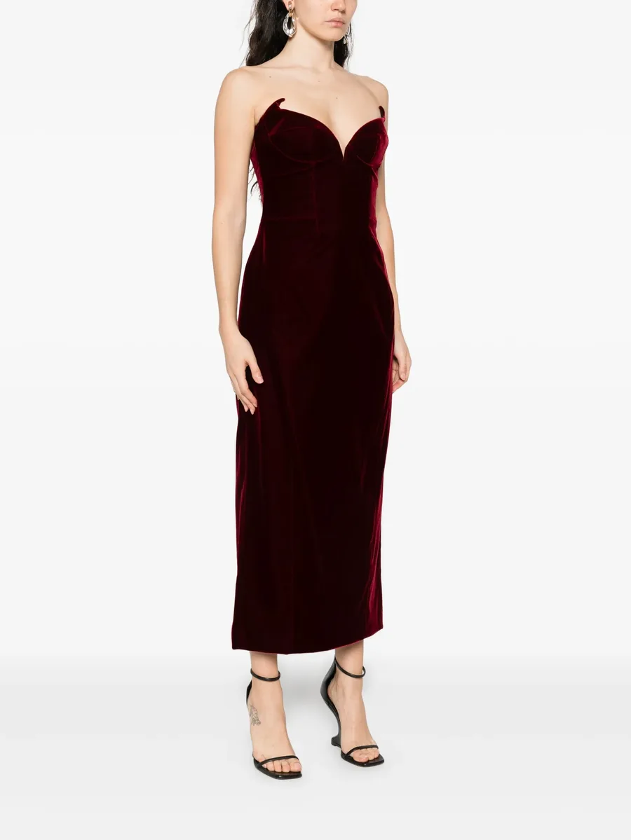 MUGLER Dresses Bordeaux 6