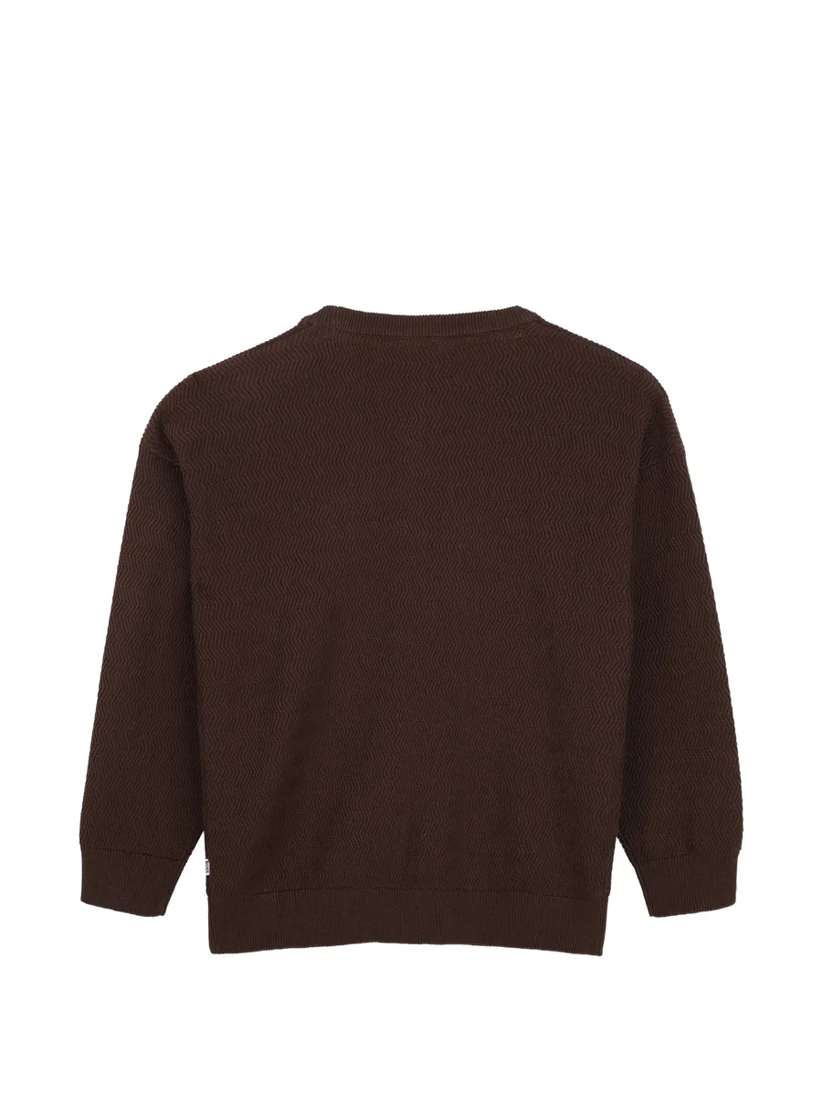 logo-patch sweater 2