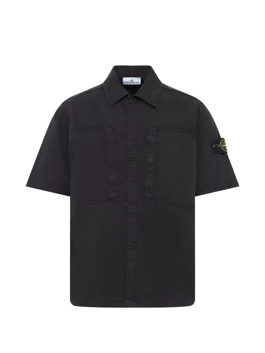 твиловая рубашка из органического хлопка 1