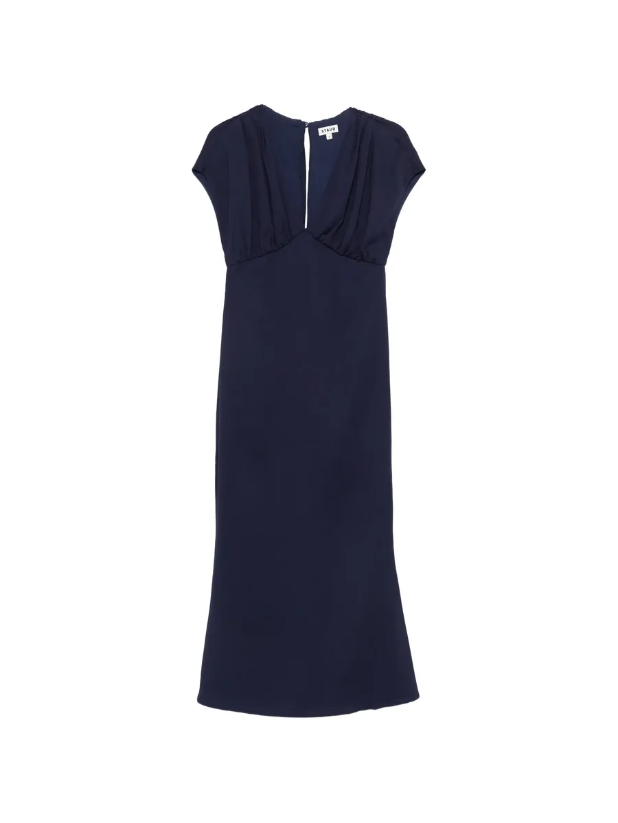 char gathered maxi dress 1