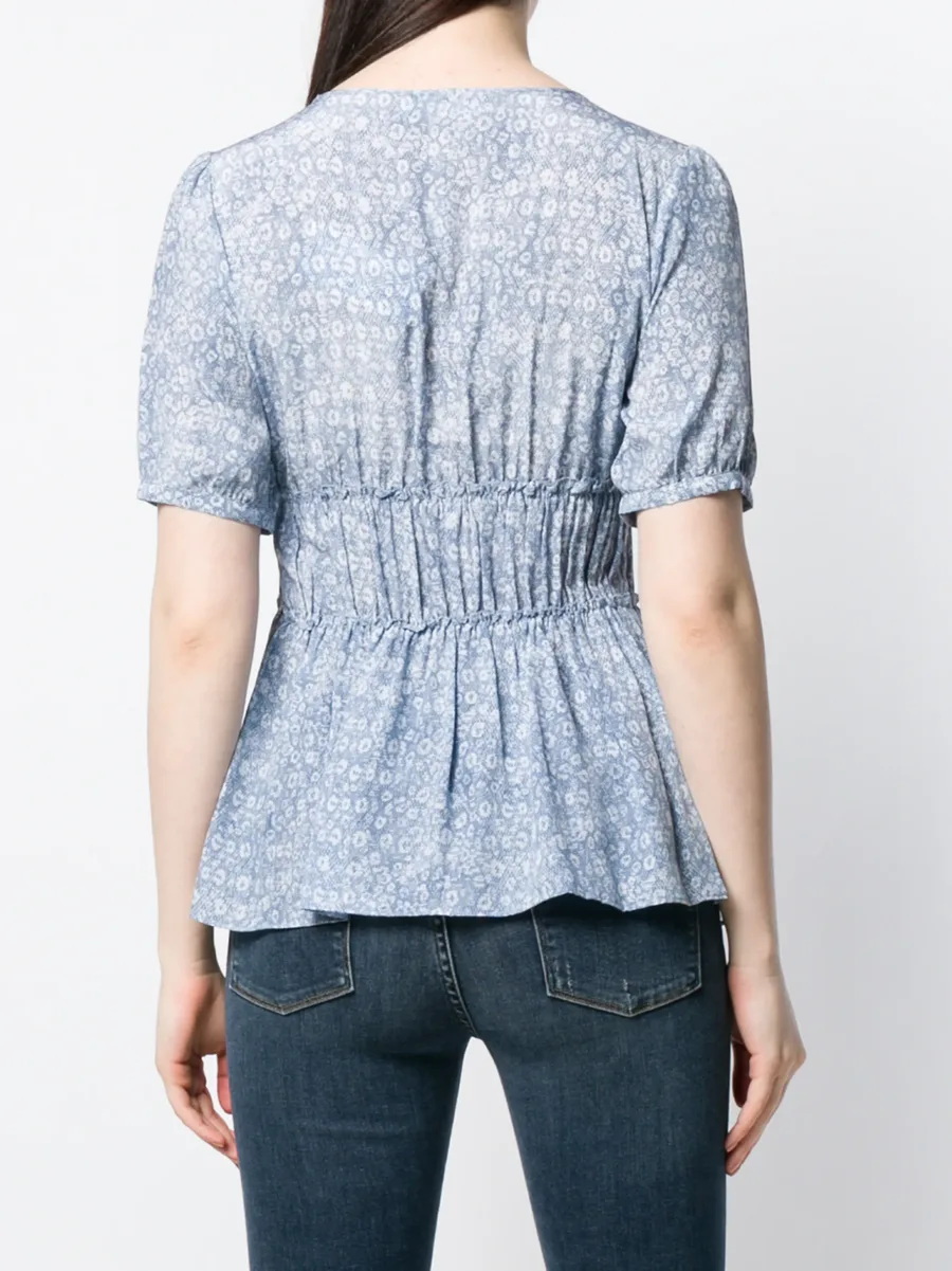floral print blouse 8