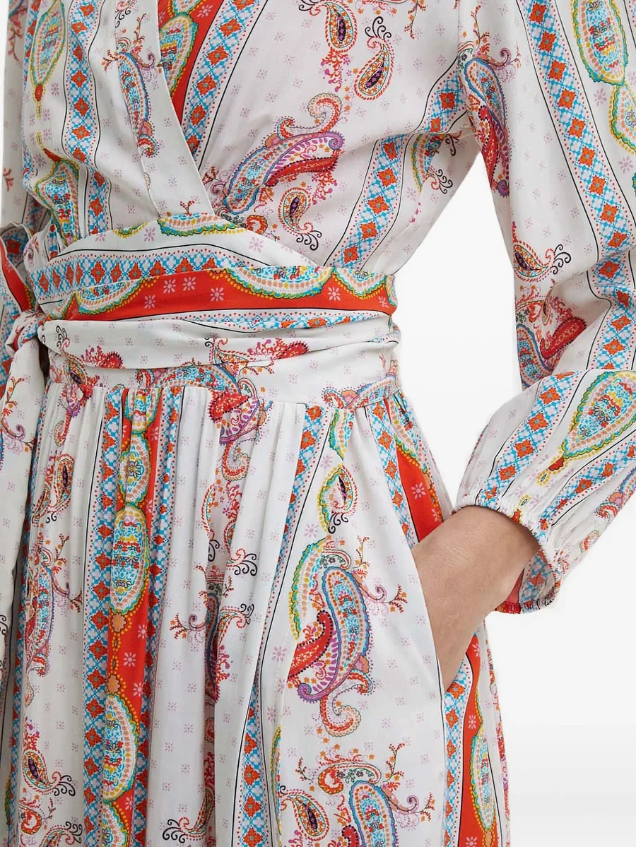 Rachel printed midi dress 8