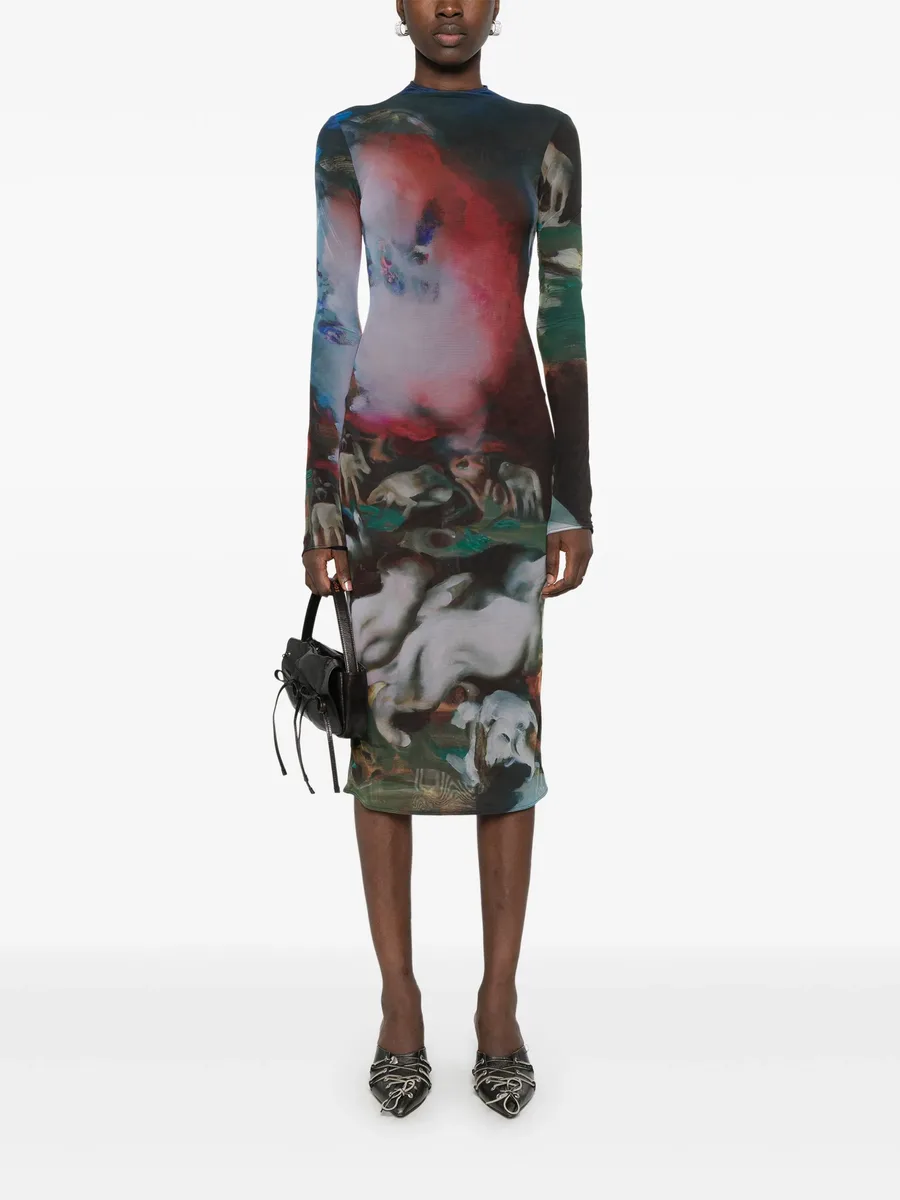 x Ambera Wellmann Impossession midi dress 3