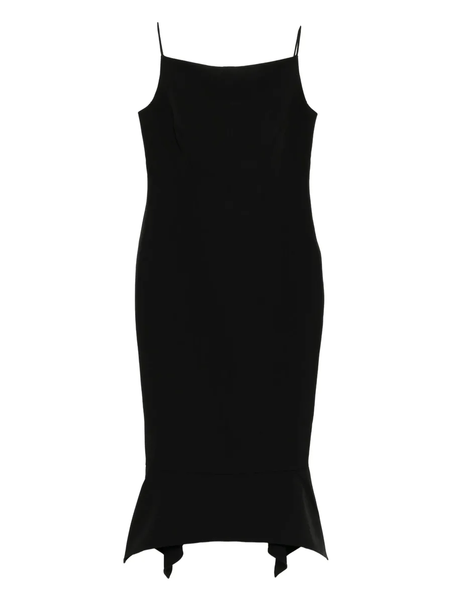 fishtail-hem dress 1