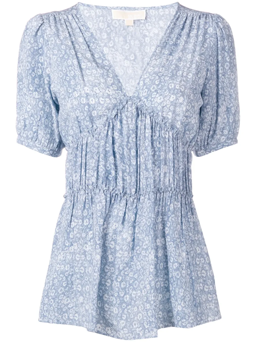 floral print blouse 1