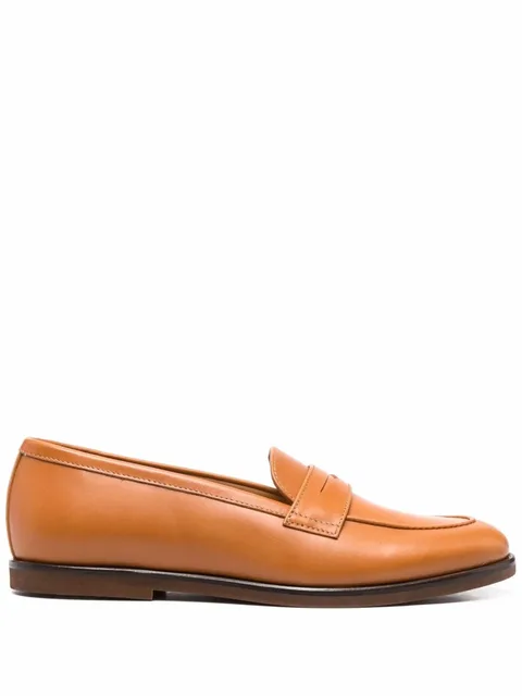 Monica leather loafers