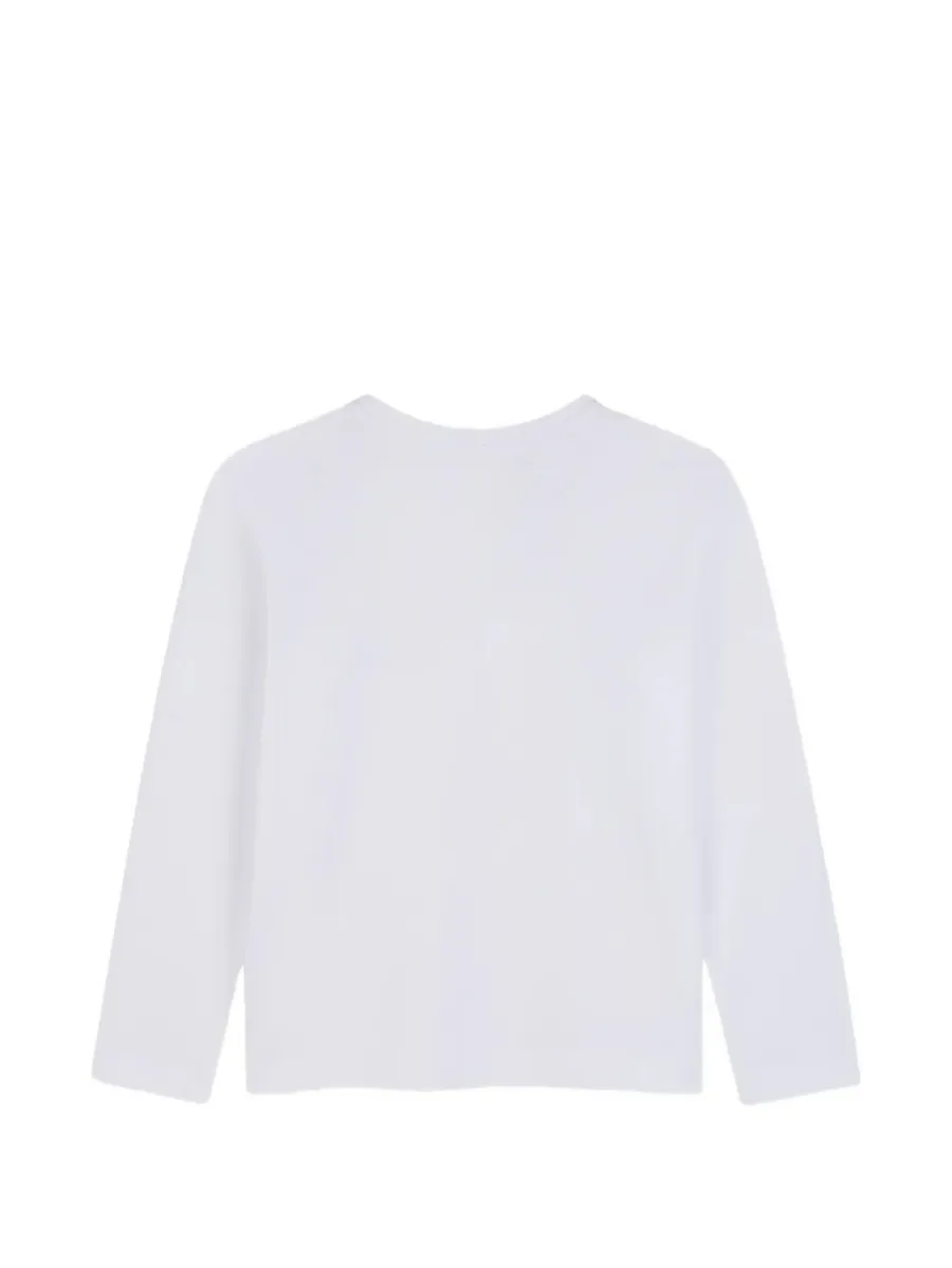 logo-print long-sleeved T-shirt 2