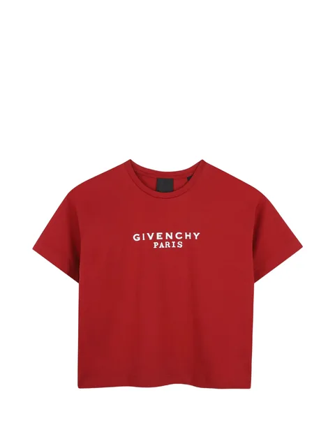 logo-print cotton T-shirt