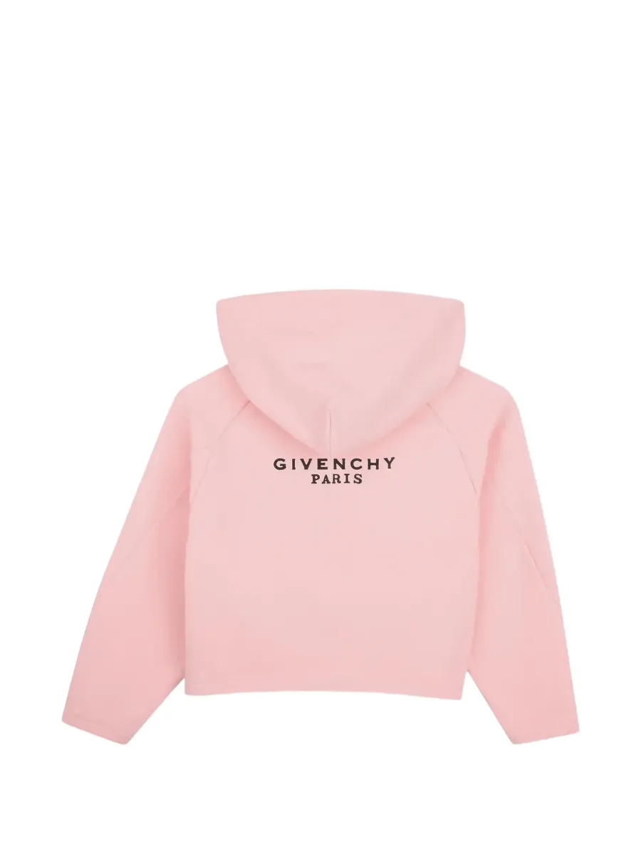 logo-print zip-up hoodie 2