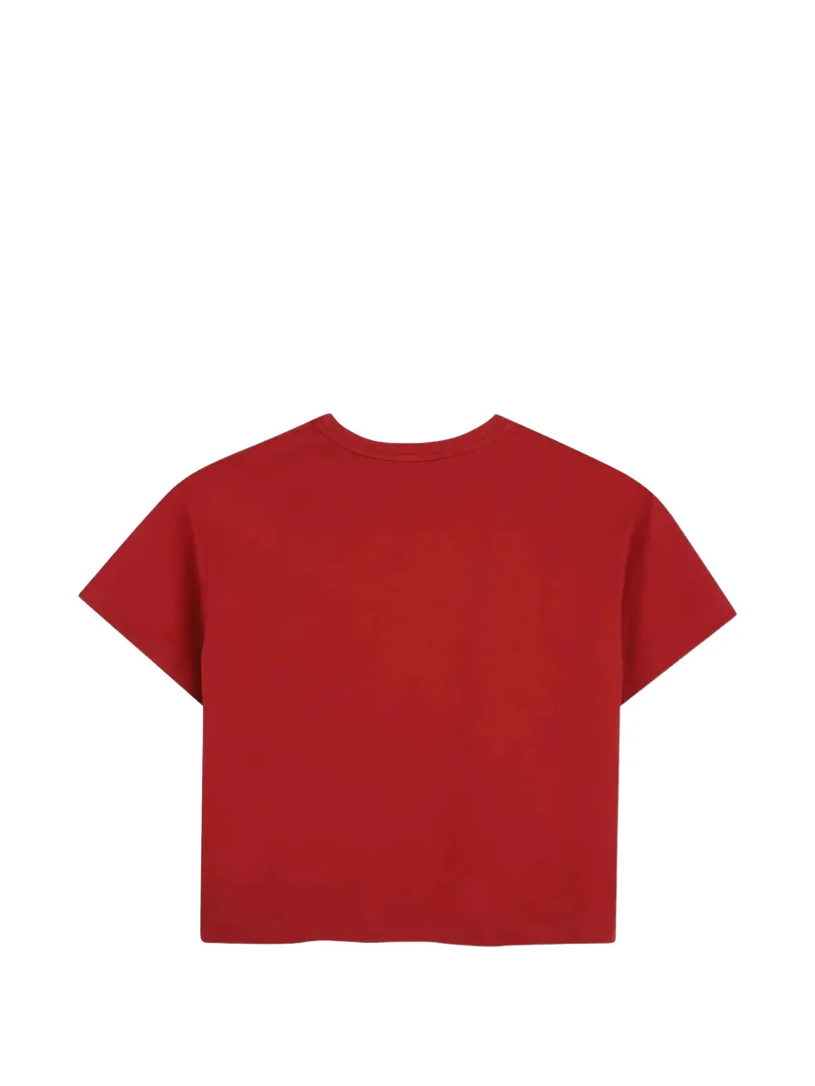 logo-print cotton T-shirt 2