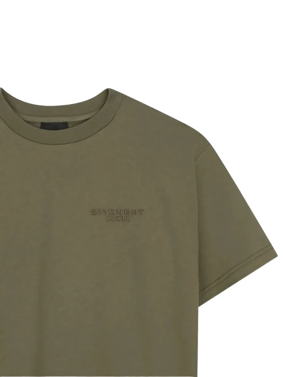 logo-embroidered T-shirt 3