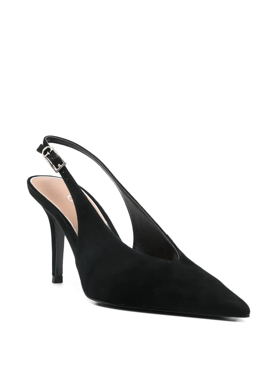 Primo suede slingback pumps 3