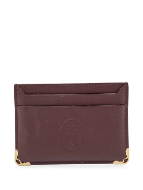 Must de Cartier leather card holder
