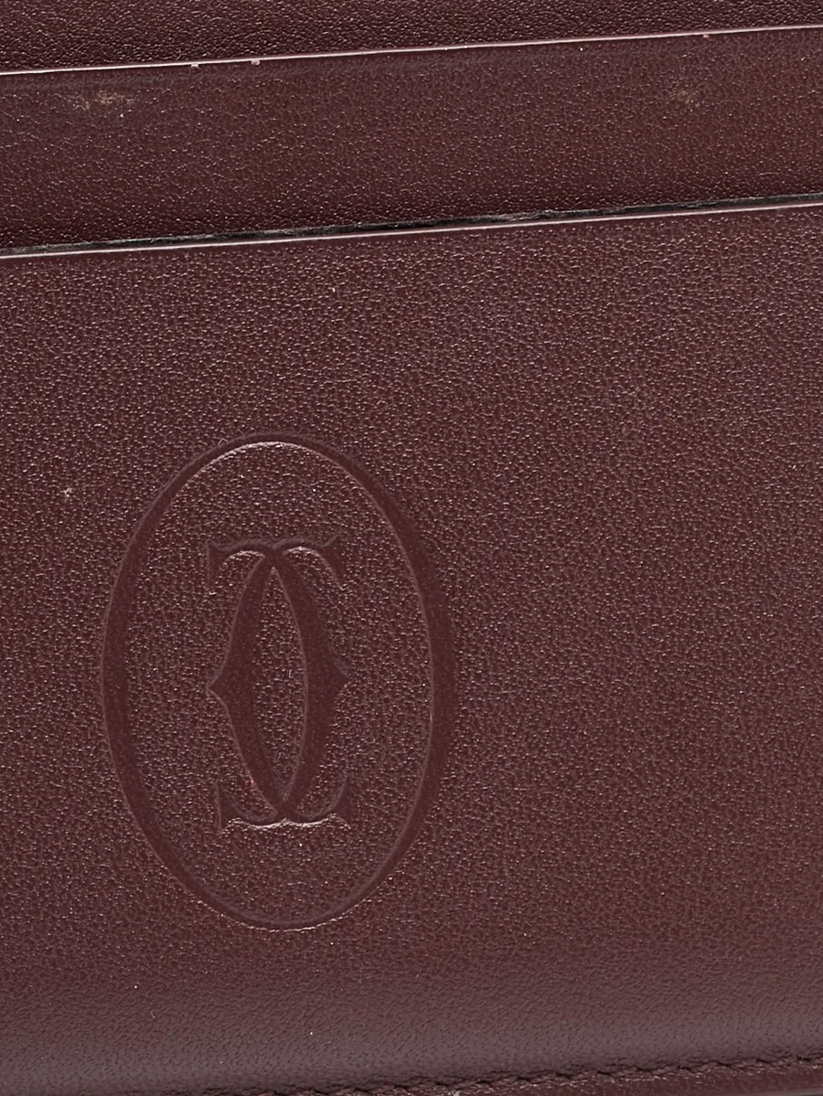Must de Cartier leather card holder 8