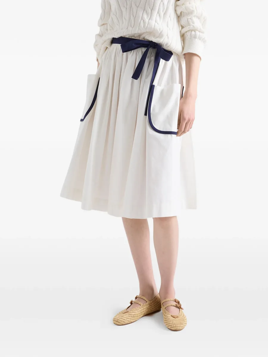 юбка Slubbed Toile 7