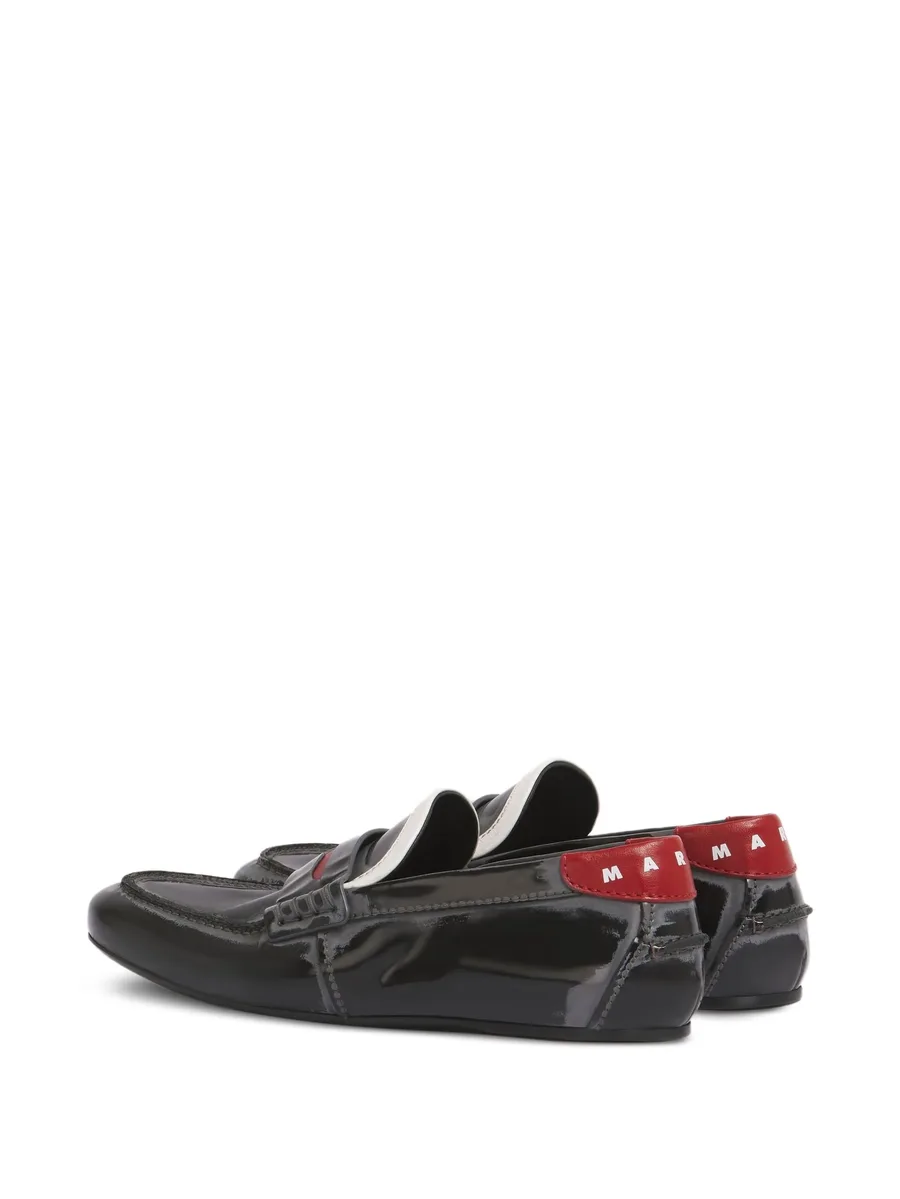 penny-strap leather loafers 7