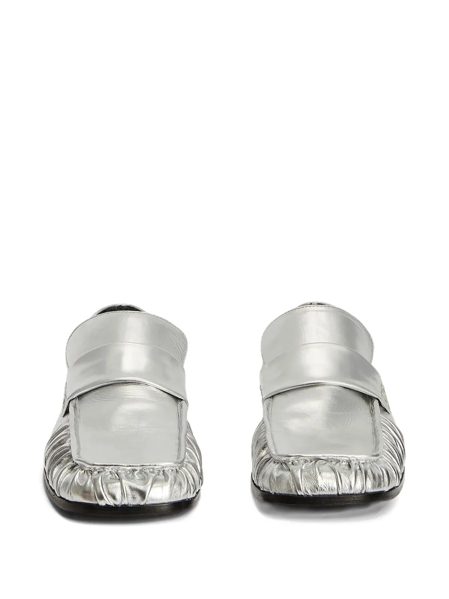 metallic loafers 5