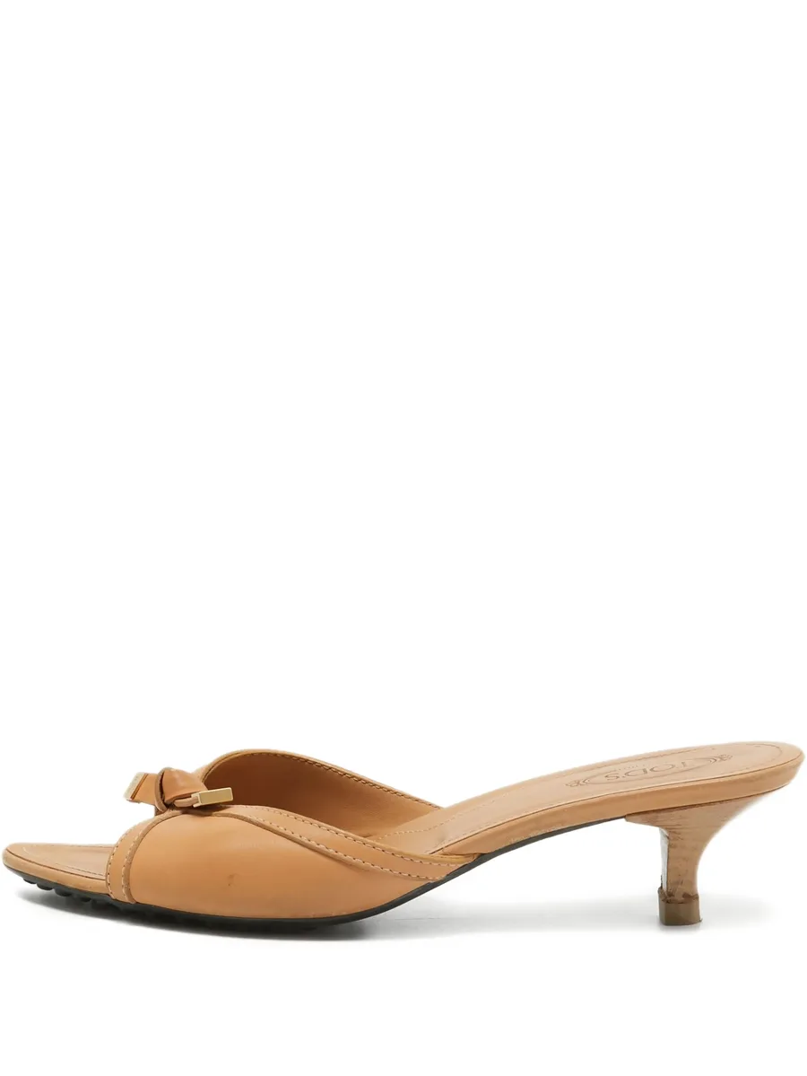 60mm knot-detail sandals 1