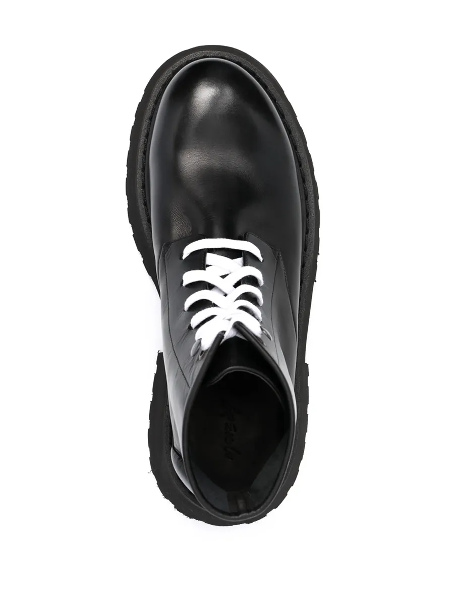 Micarro leather combat boots 7