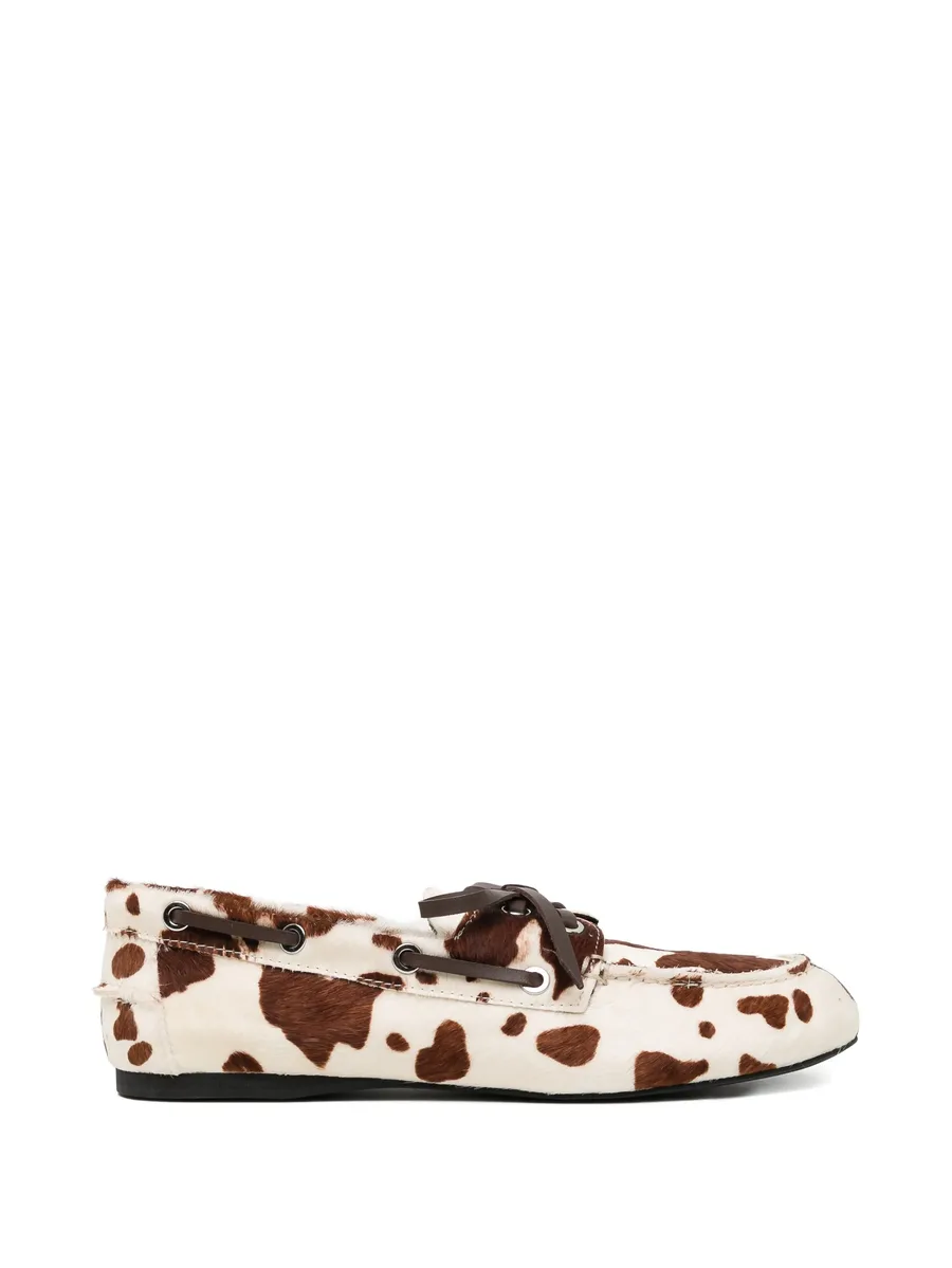 Bateau III leather boat shoes 2