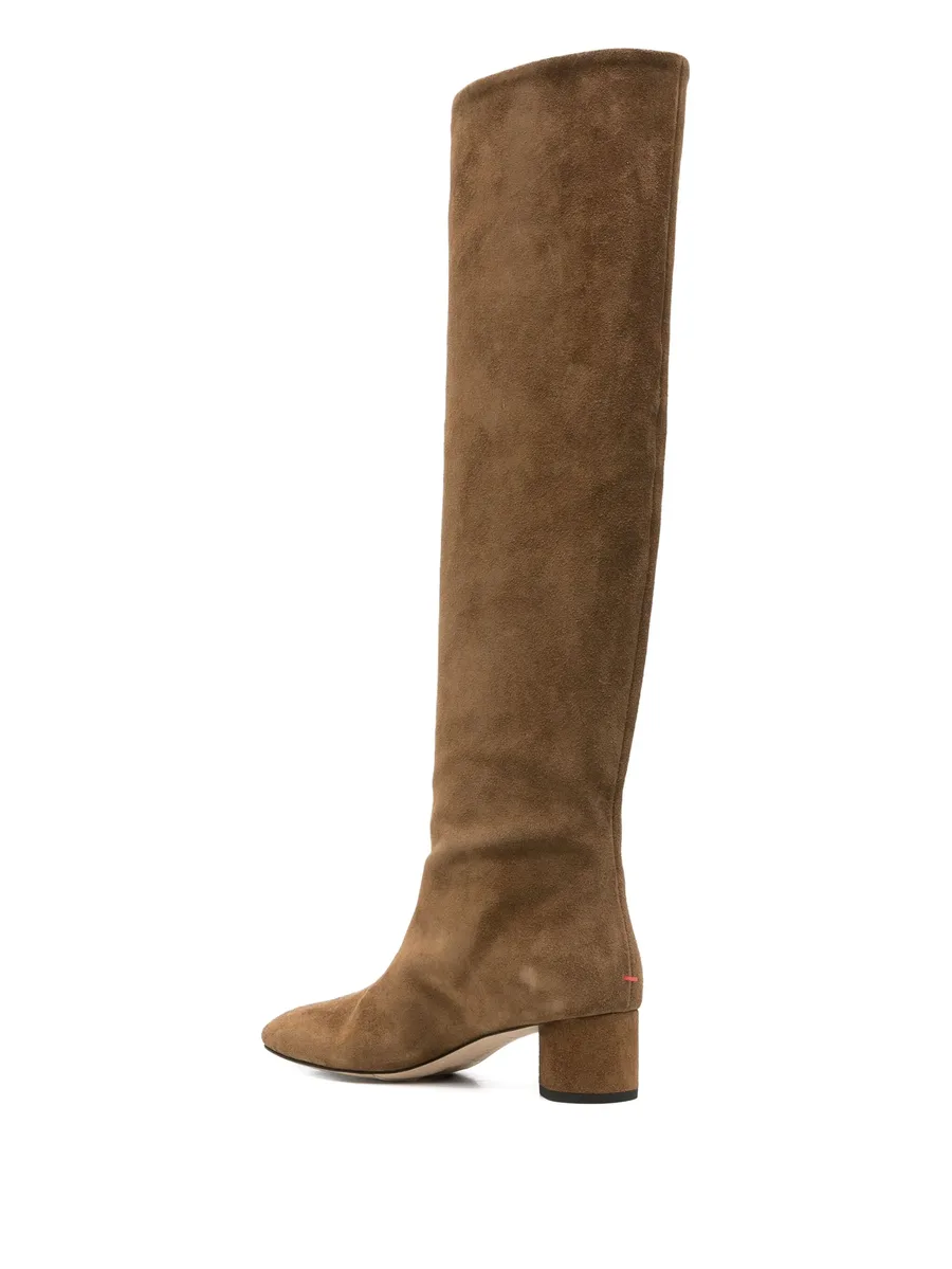 45mm knee-high suede boots 5