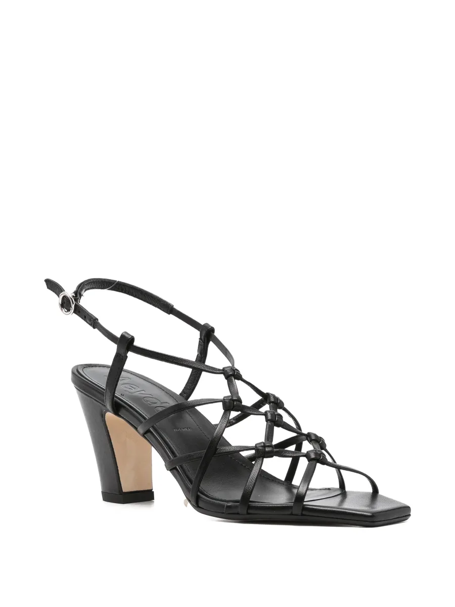 босоножки Acacia из кожи наппа 3