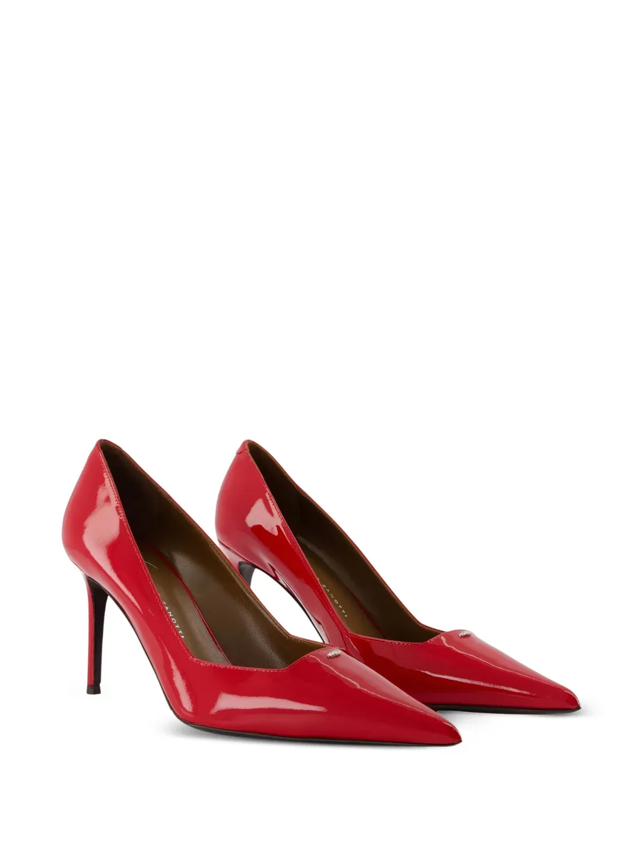 Vague pointed leather pumps 3