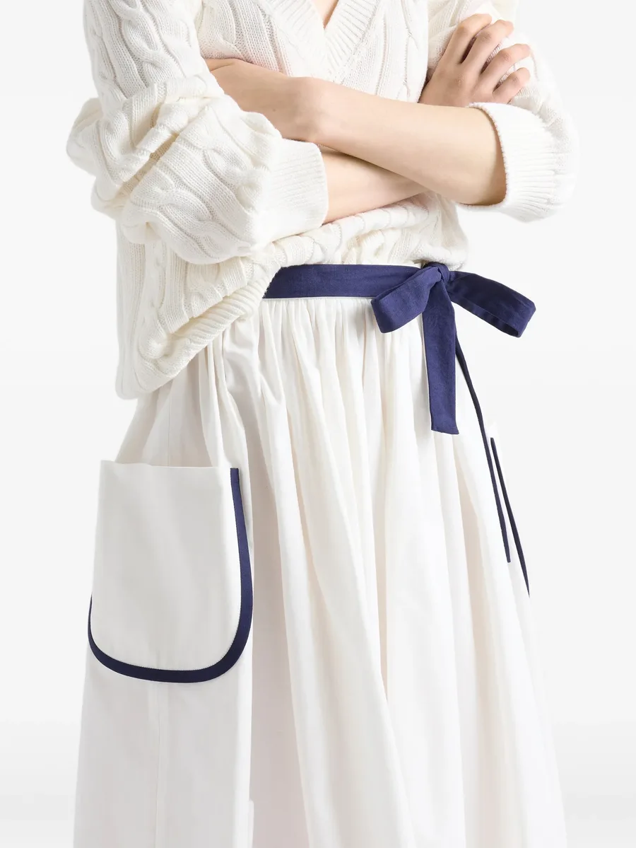 юбка Slubbed Toile 9