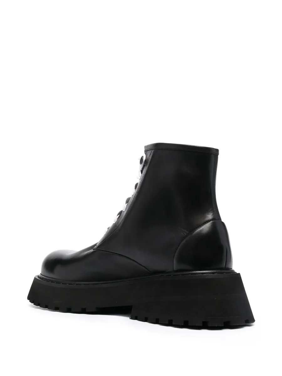 Micarro leather combat boots 6