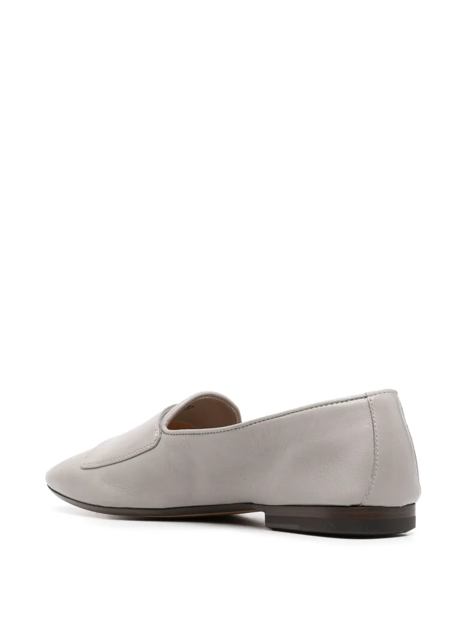 buckle-detail leather loafers 5