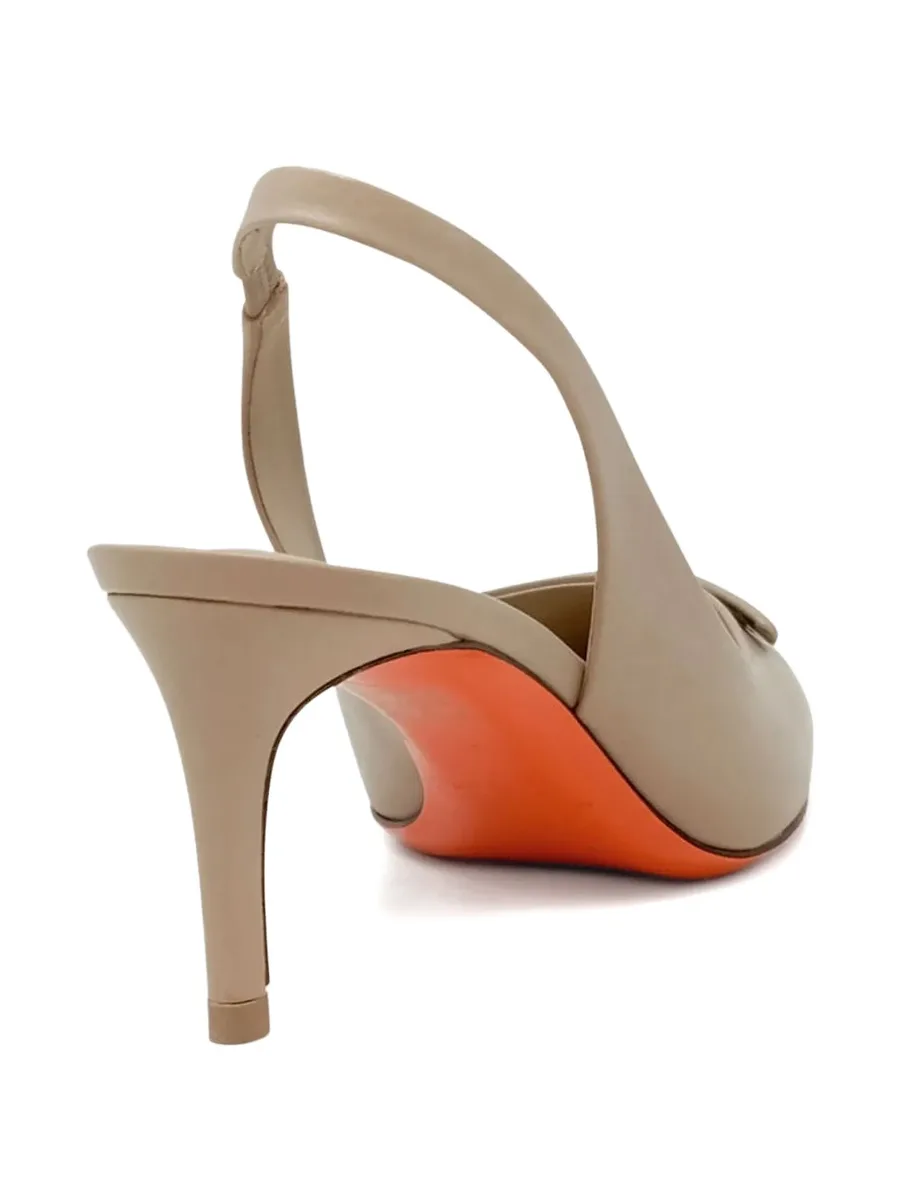 65mm slingback leather pumps 4