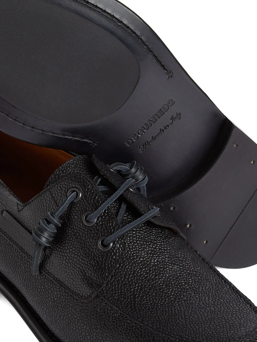 lace-up boat shoes 9