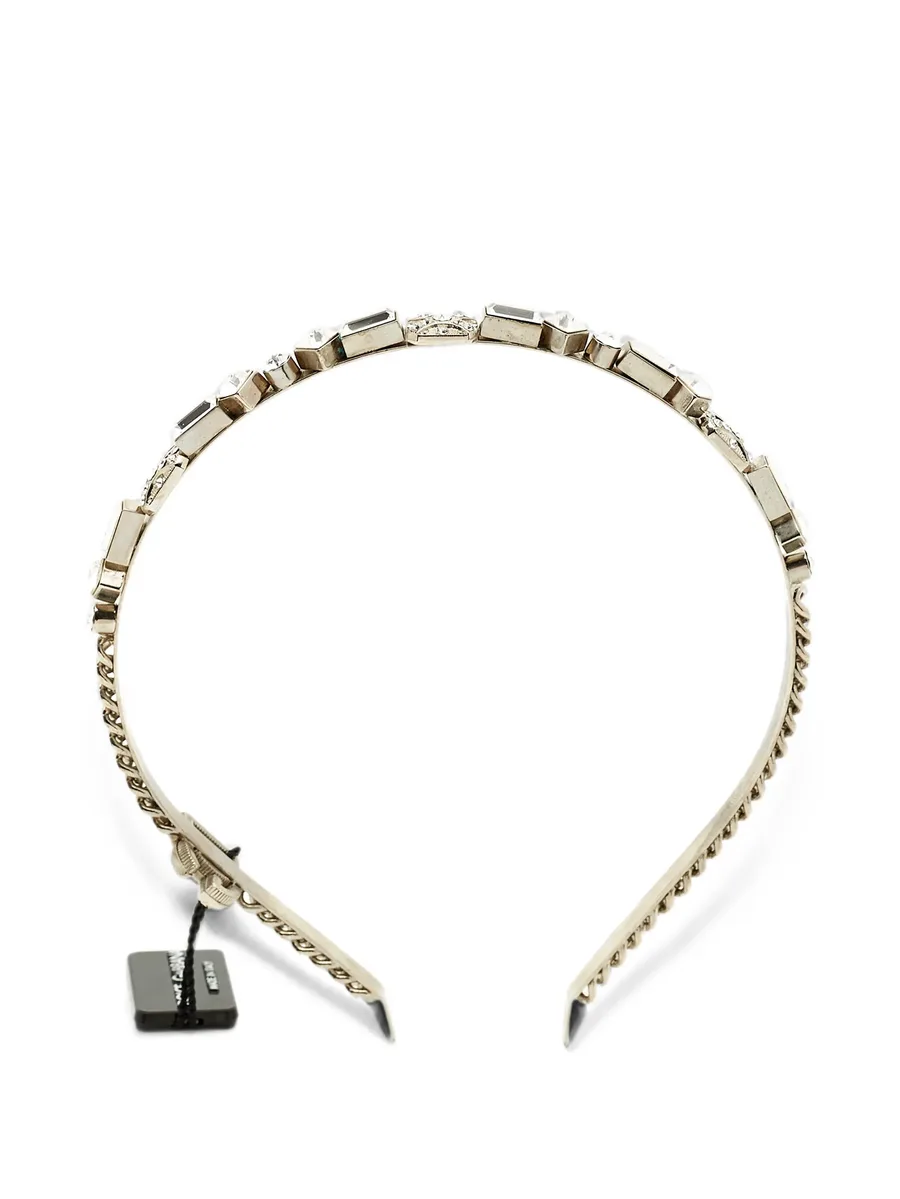 crystal-embellished headband 8