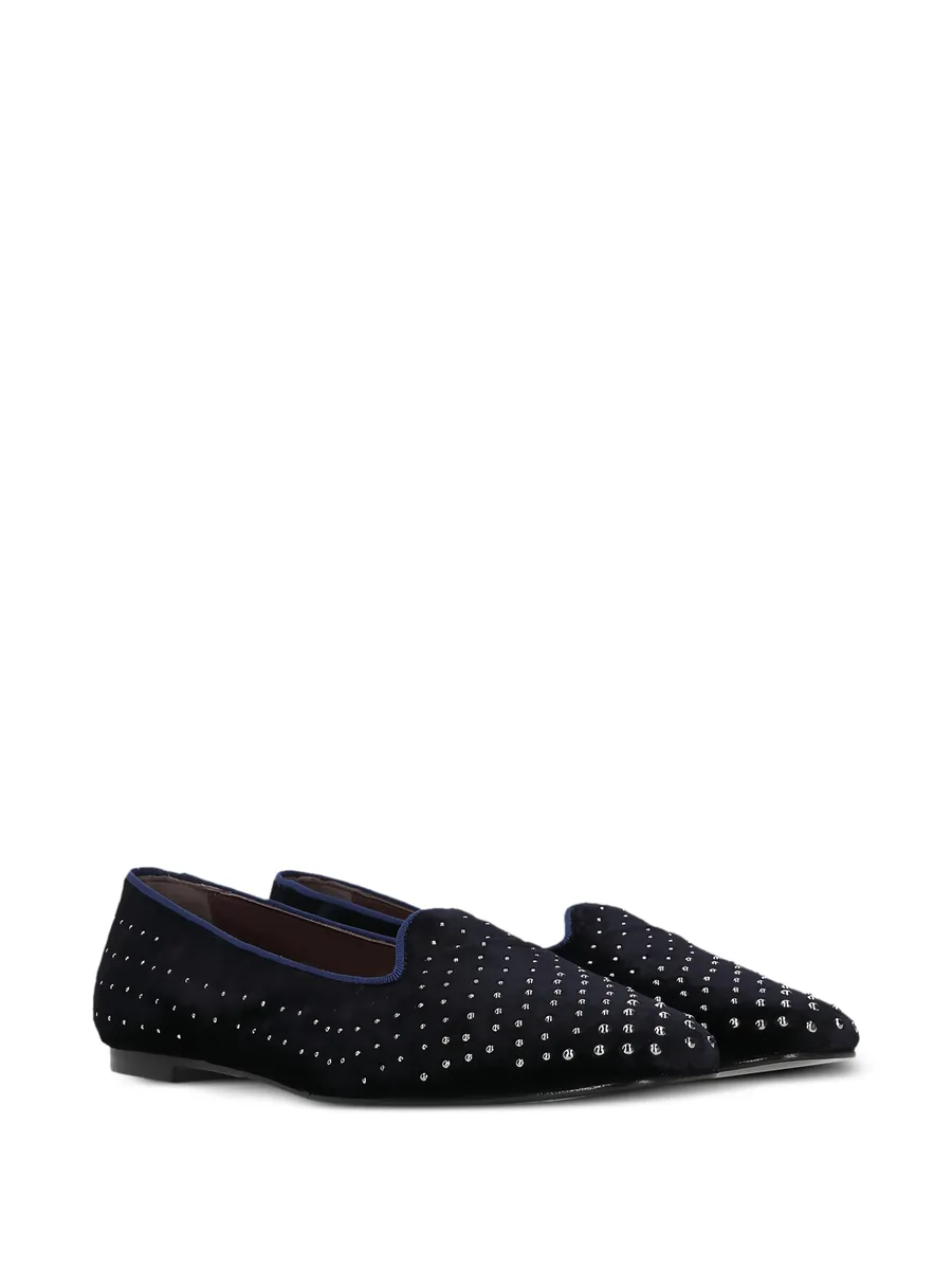 studded velvet loafers 4