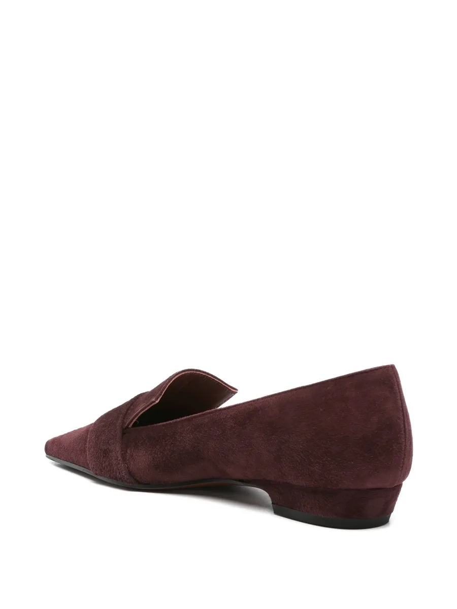 suede square-toe loafers 5