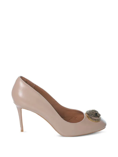 Chelsea eagle-plaque pumps