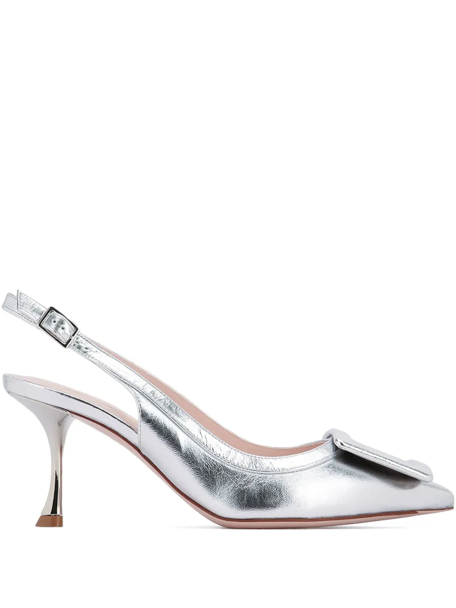 buckle sling back pumps 1