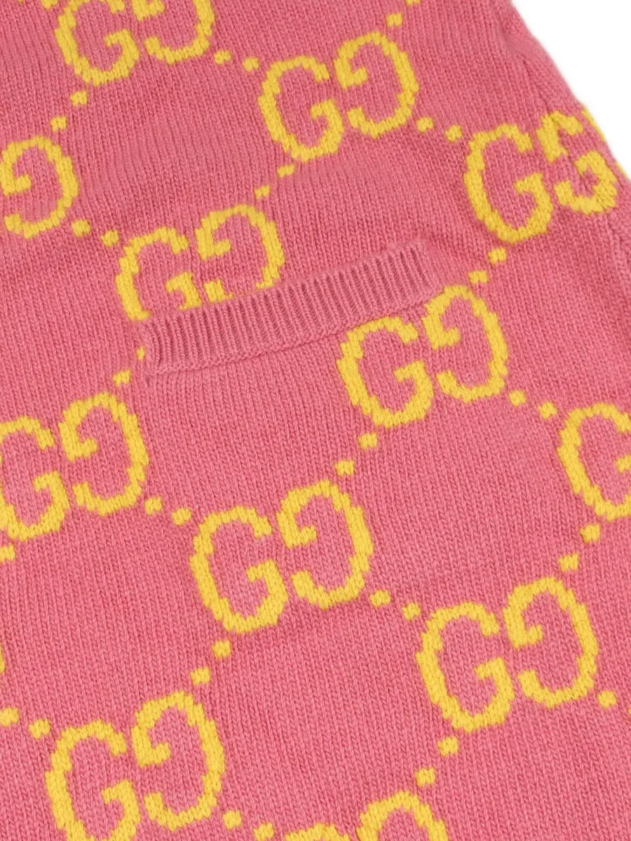жаккардовое платье мини с логотипом GG (2010-е годы) 5