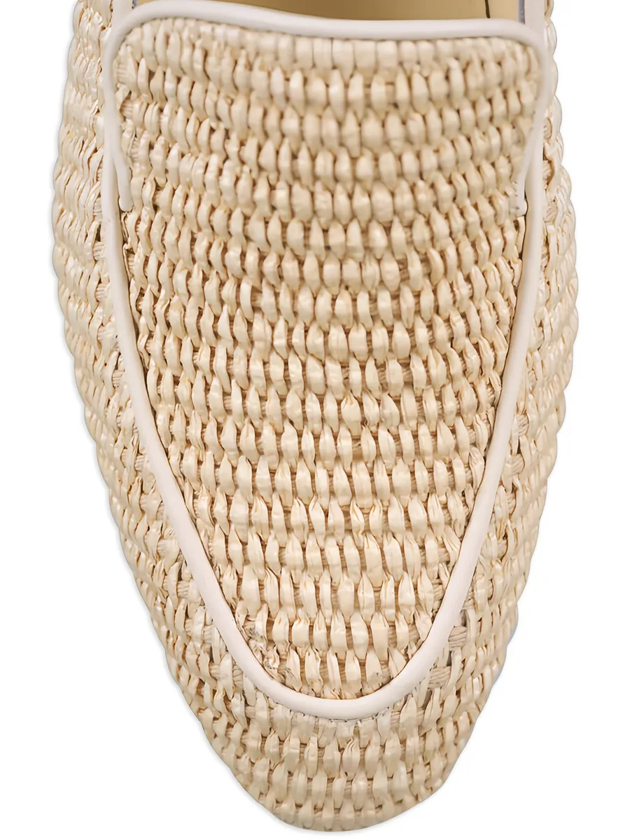 Pitakara raffia loafers 9
