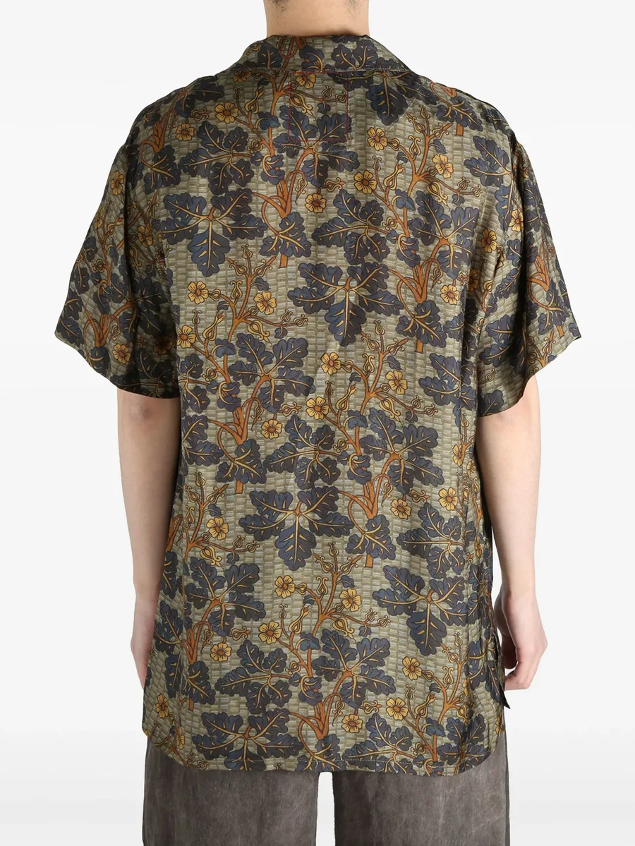 floral-print shirt 10