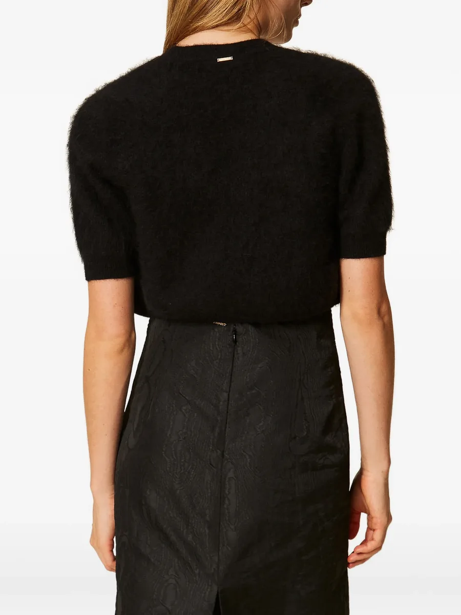 brushed wool-blend shrug 4