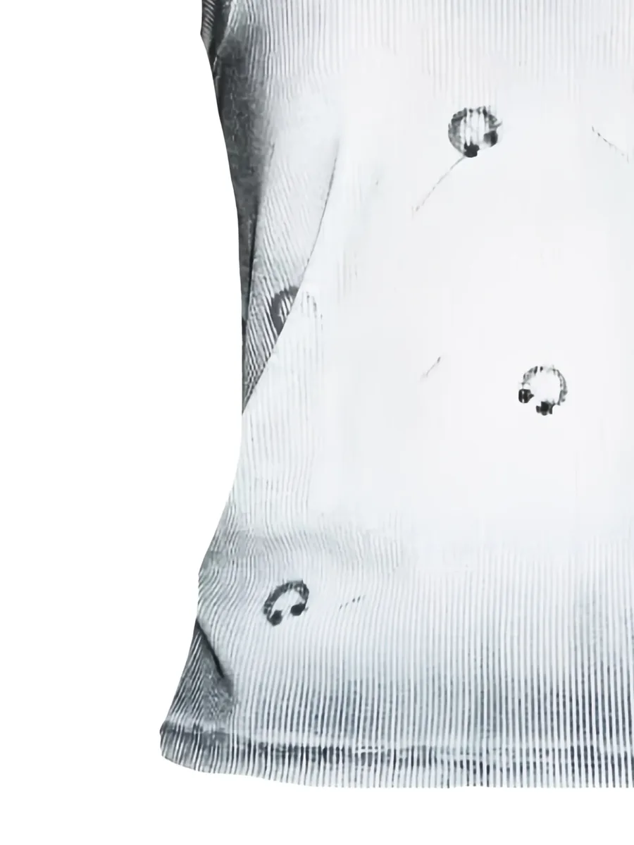 graphic-print ribbed-knit tank top 2