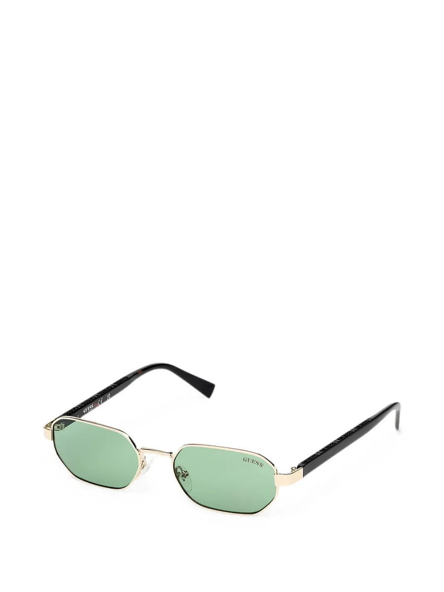 geometric full-rim sunglasses 2