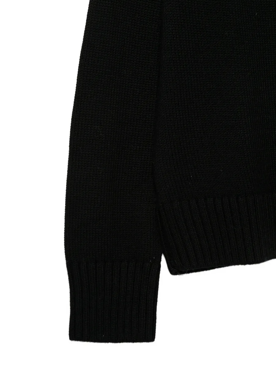 high-neck raglan-sleeve sweater 3
