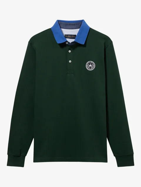 high-neck raglan-sleeve sweater
