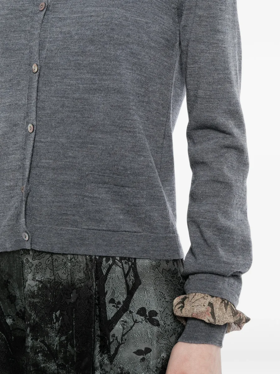 кардиган на пуговицах 5