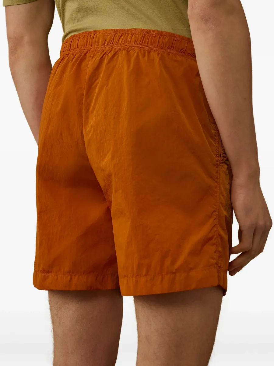 Eco-Chrome R logo-patch swim shorts 12
