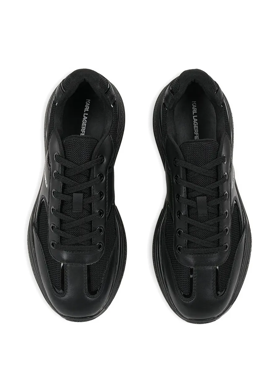 lace-up chunky sneakers 8