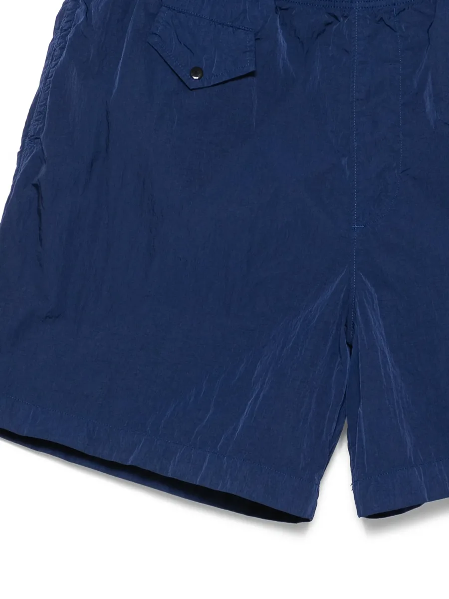 Eco-Chrome R logo embroidery swim shorts 5